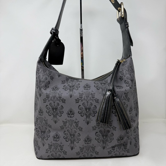 Dooney & Bourke X Disney Haunted Mansion hobo Shoulder Bag - Picture 2 of 4